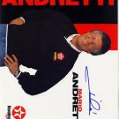 Mario Andretti Autographed Preprint Signed Photo