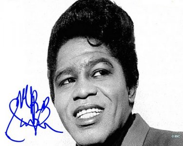 Brown james_brown Autographed Preprint Signed Photo