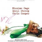 Nicholas CAGE adaptation poster Autographed Preprint Signed Photo