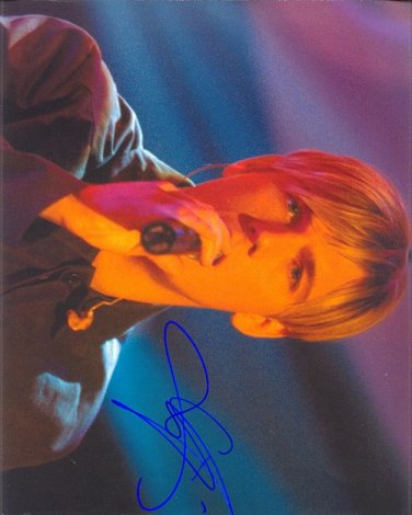CARTER NICK singing Autographed Preprint Signed Photo