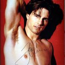 CRUISE TOM Shirtless Autographed Preprint Signed Photo