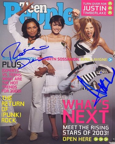 DAWSONROSARIOlevignesossamon Autographed Preprint Signed Photo