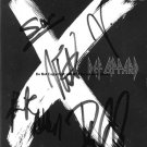 DEF Autographed Preprint Signed Photo