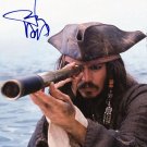 DeppPiratesXa Autographed Preprint Signed Photo