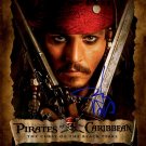 DeppPoster Autographed Preprint Signed Photo