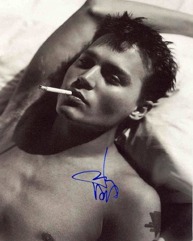 Deppsmoking Autographed Preprint Signed Photo