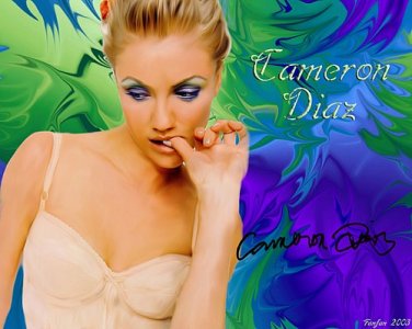 Diazcamerondiaz Autographed Preprint Signed Photo