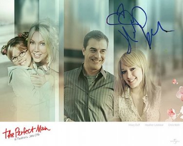 DuffHillaryPerfectMan Autographed Preprint Signed Photo