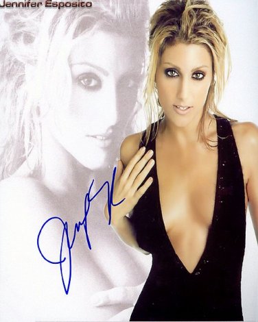 ESPOSITOJENNIFER Autographed Preprint Signed Photo