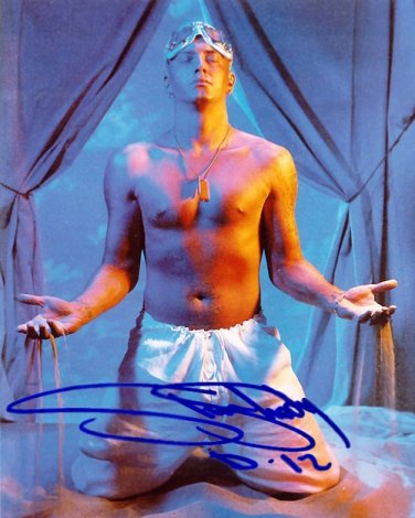 EminemMeditating Autographed Preprint Signed Photo