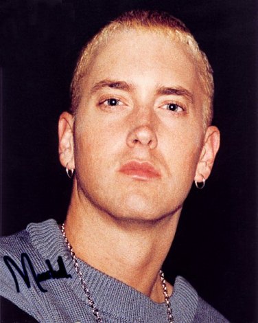 Eminemc Autographed Preprint Signed Photo