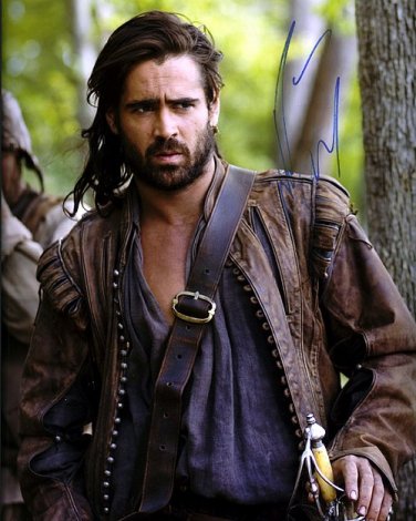 FARRELLANewWorldFlick Autographed Preprint Signed Photo