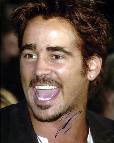 FARRELLcolinfarrell Autographed Preprint Signed Photo
