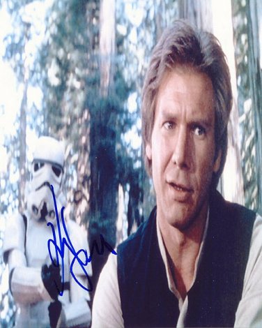FordHarrison Autographed Preprint Signed Photo