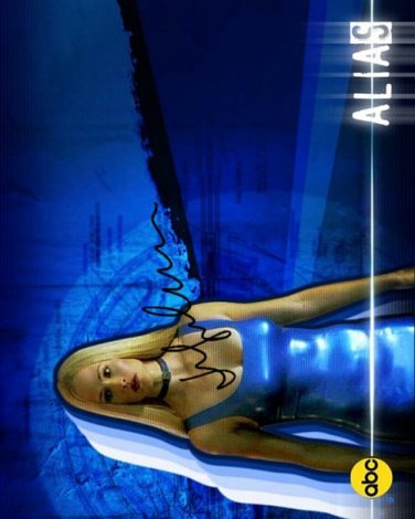 GARNERJbluedress Autographed Preprint Signed Photo