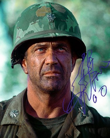 GIBSONweweresoldiers Autographed Preprint Signed Photo