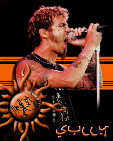 GODSMACKsullygod Autographed Preprint Signed Photo