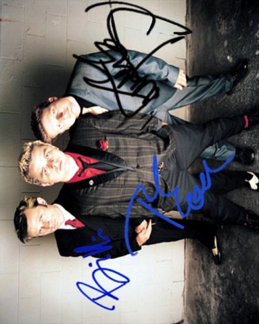 GREENDAY Autographed Preprint Signed Photo