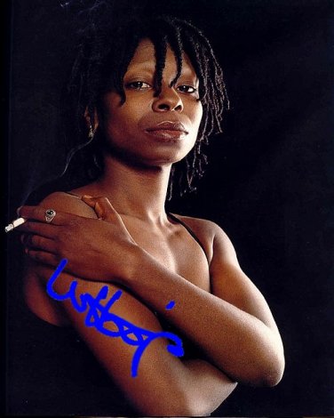 GoldbergWhoopia Autographed Preprint Signed Photo