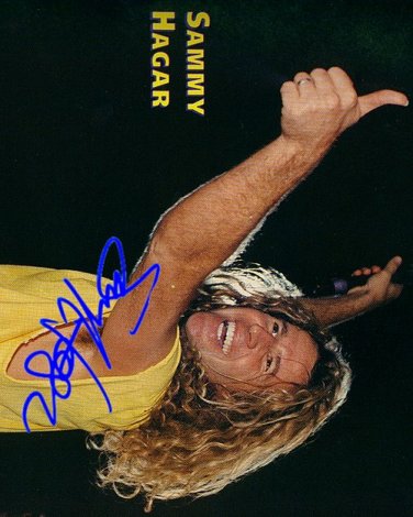 HAGARsammyy Autographed Preprint Signed Photo