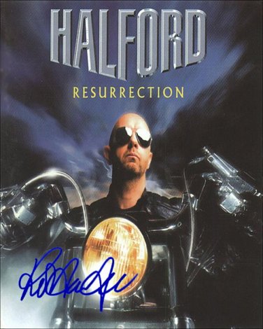 HALFORDROBbest Autographed Preprint Signed Photo