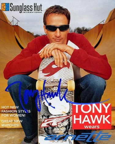 HawkTony Autographed Preprint Signed Photo