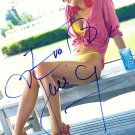 HerzigovaEva Autographed Preprint Signed Photo