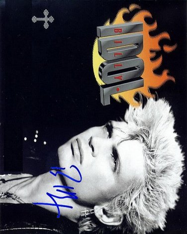IDOLBILLYp Autographed Preprint Signed Photo