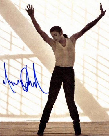 JacksonMichaela Autographed Preprint Signed Photo