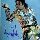 JacksonMichaelc Autographed Preprint Signed Photo