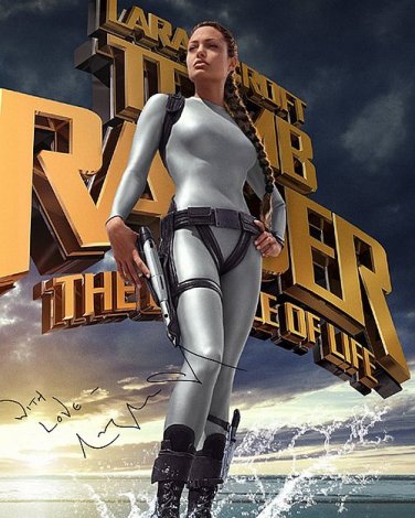 Jolieposter Autographed Preprint Signed Photo