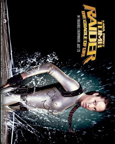 Jolietombraider Autographed Preprint Signed Photo