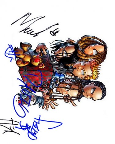 Kornanimate Autographed Preprint Signed Photo