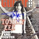 LEETOMMYcover Autographed Preprint Signed Photo