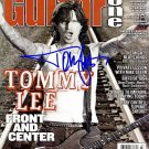 LeeTommy Autographed Preprint Signed Photo