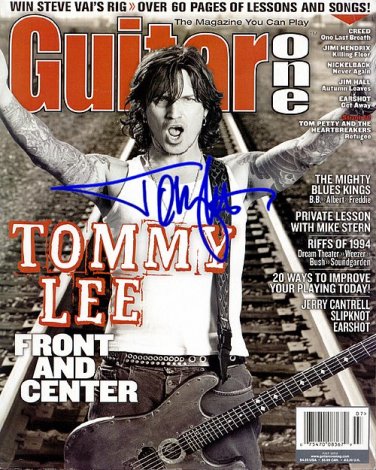 LeeTommy Autographed Preprint Signed Photo