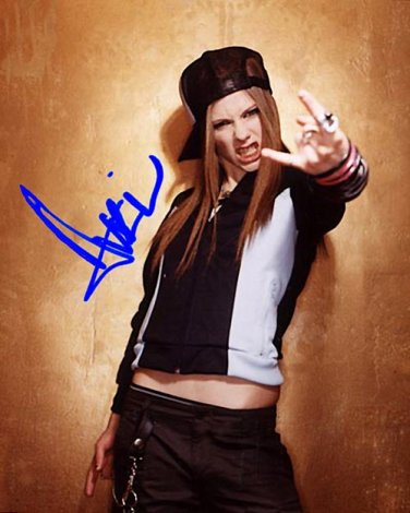 LevigneAvrildevilhorns Autographed Preprint Signed Photo