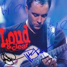 MATHEWSDAVEloud Autographed Preprint Signed Photo