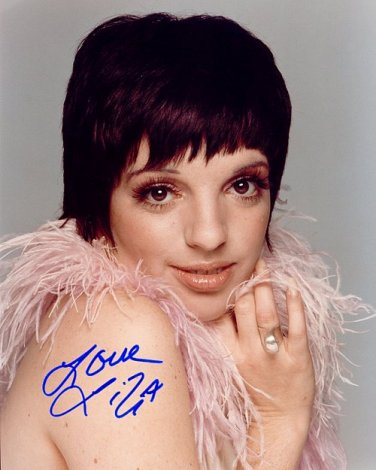 MINELLILIZA Autographed Preprint Signed Photo