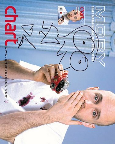 MOBYwall Autographed Preprint Signed Photo