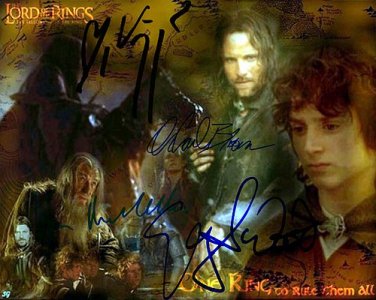 MORTENSENVIGGOCOLLAGE Autographed Preprint Signed Photo