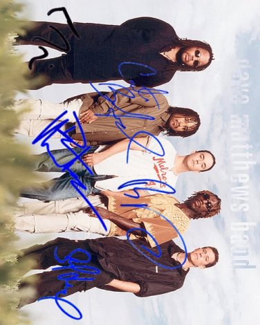 MatthewsDave...best Autographed Preprint Signed Photo