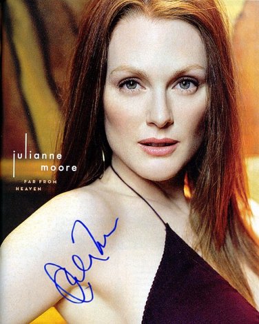 MooreJulianne Autographed Preprint Signed Photo