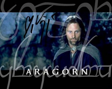Mortensenaragorn Autographed Preprint Signed Photo