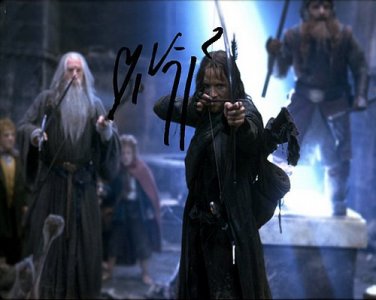 MortensenARAGORN Autographed Preprint Signed Photo
