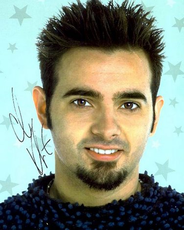 NSYNCChrisT Autographed Preprint Signed Photo