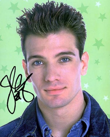 NSYNCJCy Autographed Preprint Signed Photo