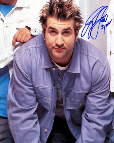 NSYNCjoeymag Autographed Preprint Signed Photo