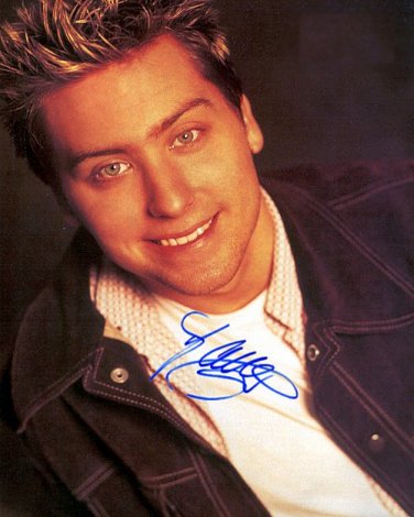NSYNClance Autographed Preprint Signed Photo
