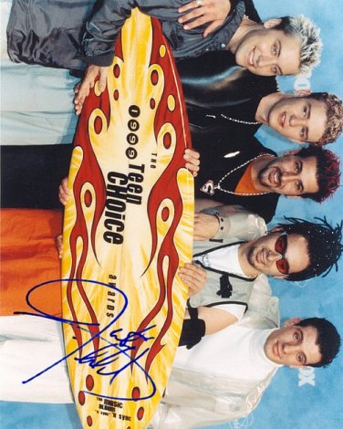 NSYNCteem Autographed Preprint Signed Photo